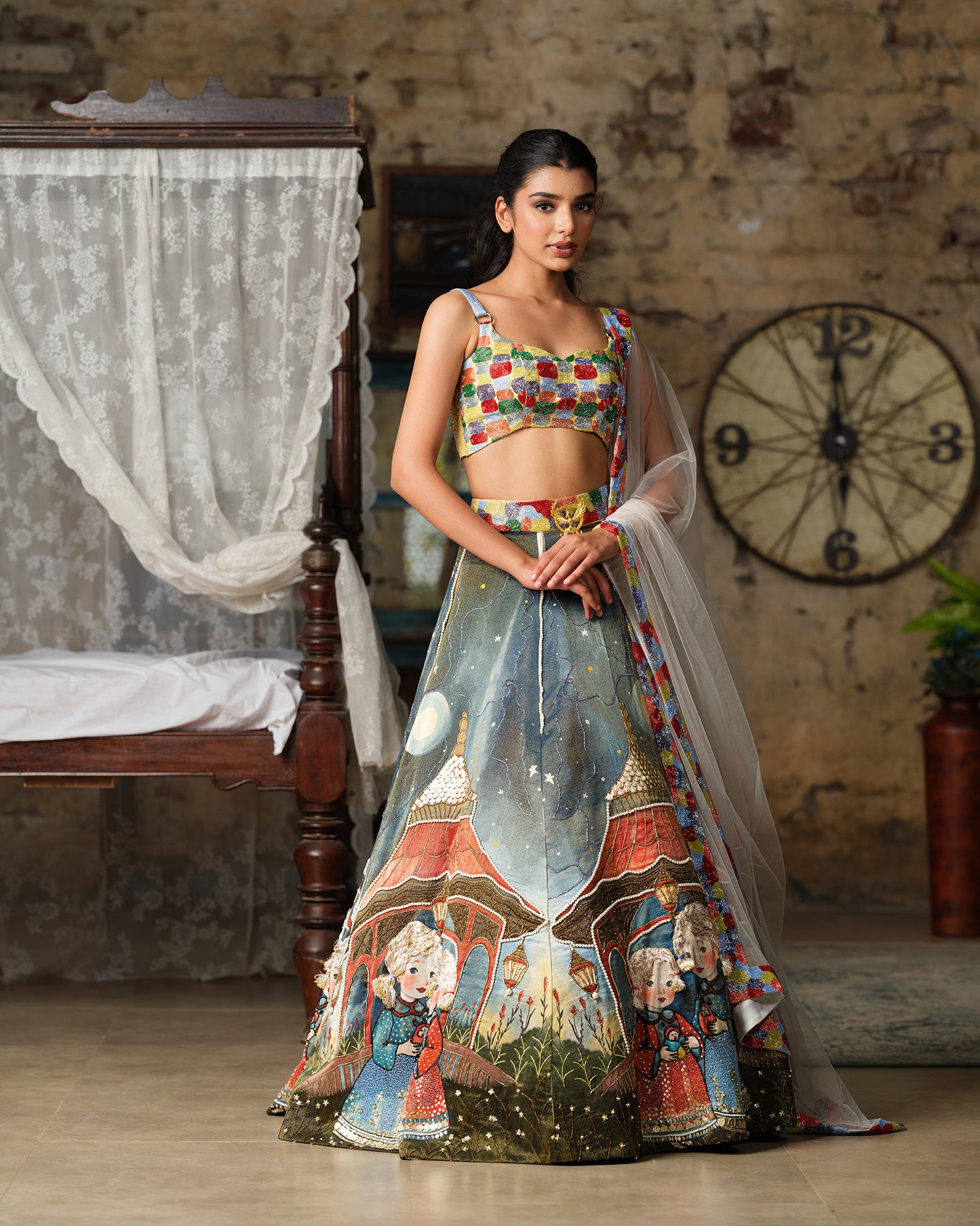 The Garden of Wishes Lehenga