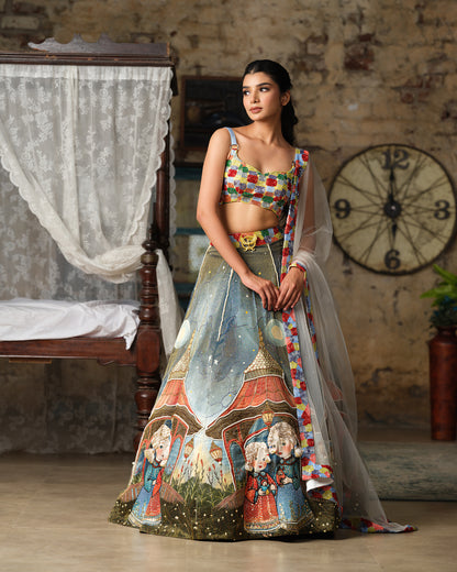 The Garden of Wishes Lehenga