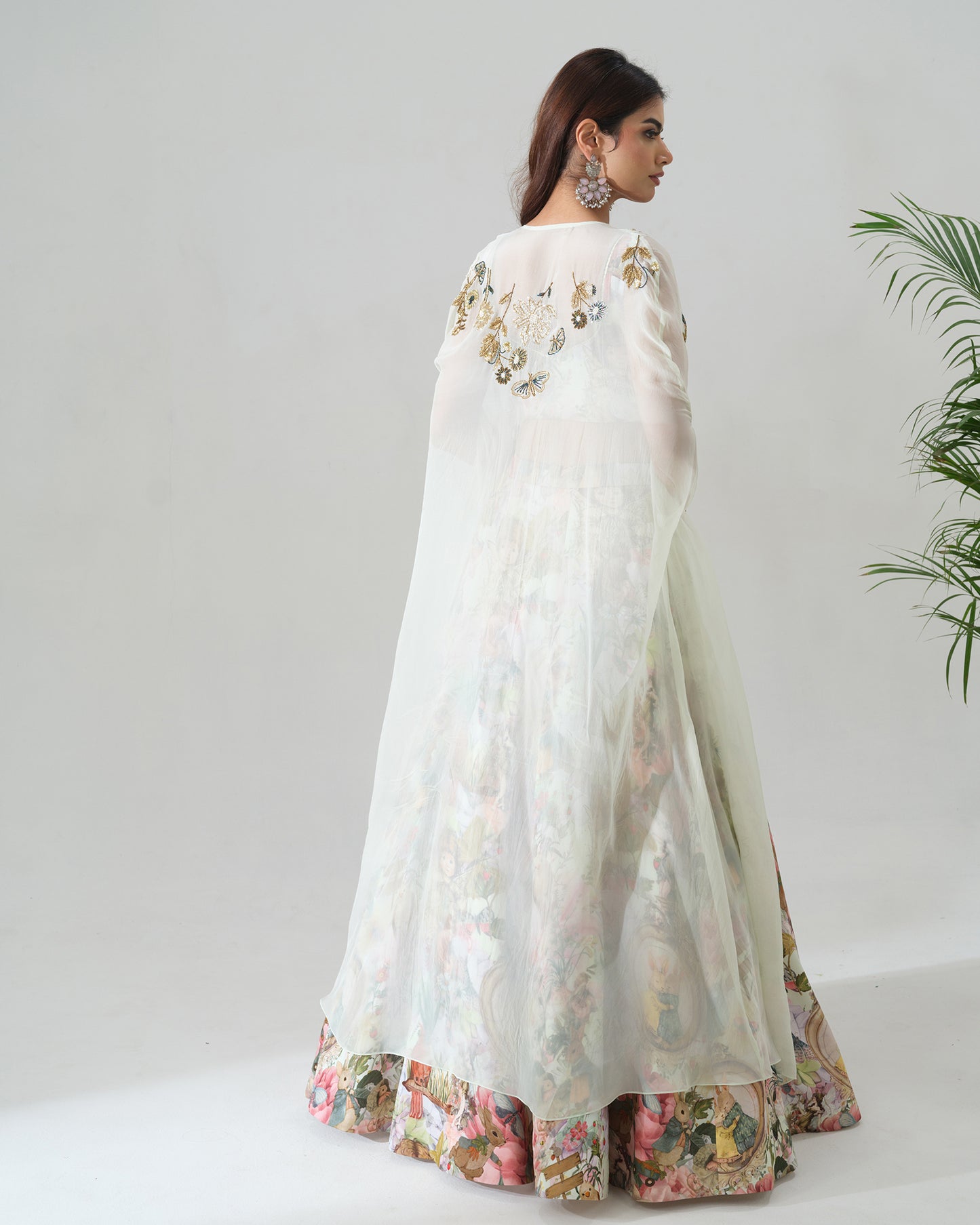 Whimsical Vintage-Inspired Lehenga Set