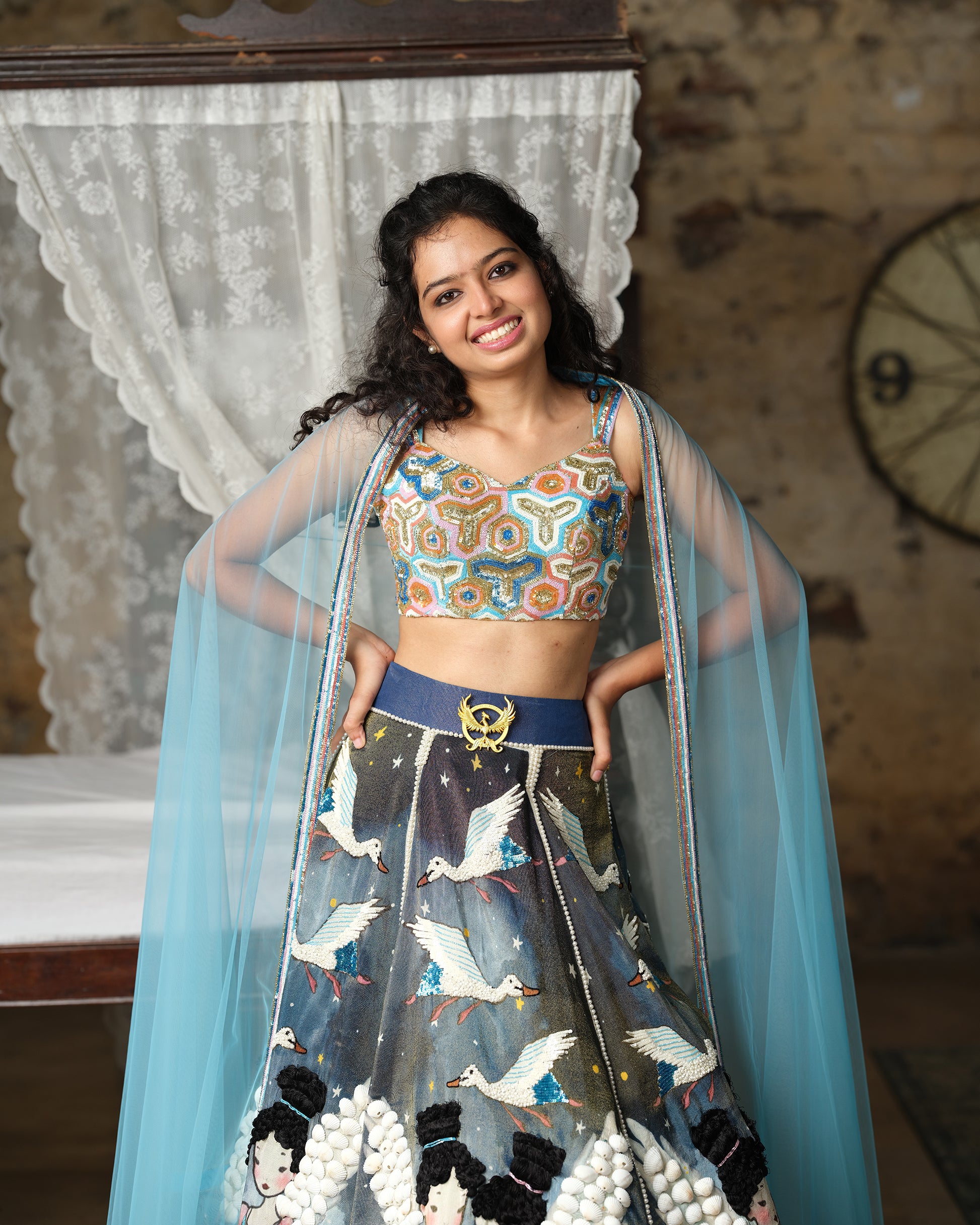 The fairy night lehenga