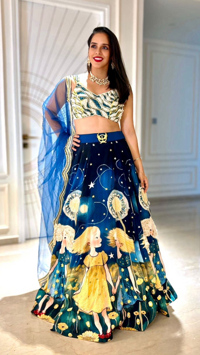 Saina Nehwal house of akshata lehengas suits